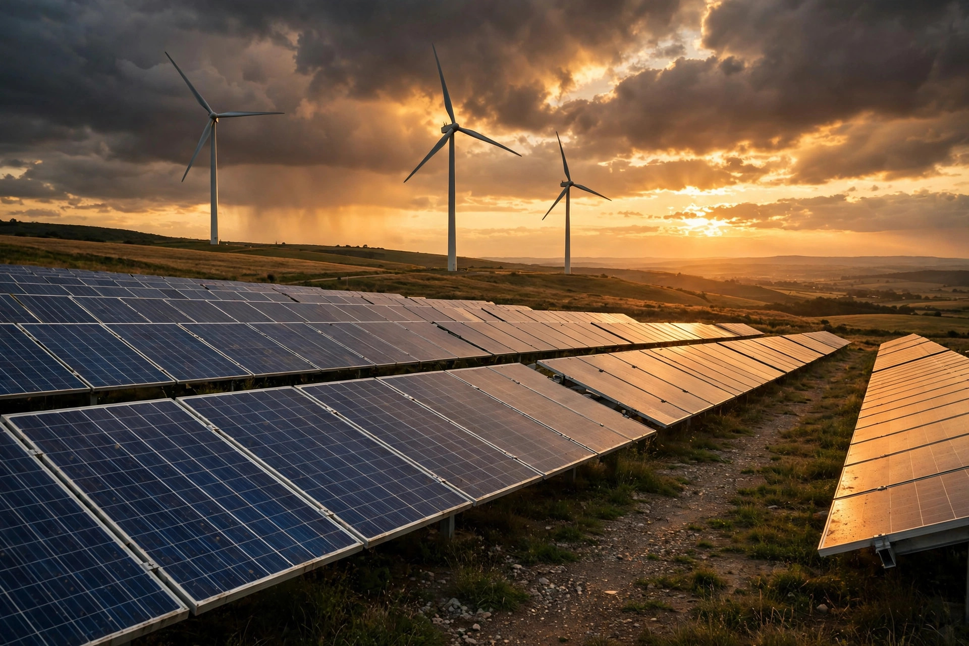 Energía: Paneles solares y molinos eólicos: cómo se fabrican las energías limpias.